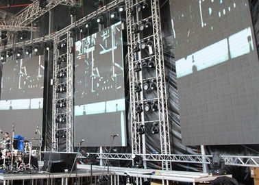 Affitto all'aperto dello schermo di evento di concerto video, pannelli di P5 LED per alta luminosità della fase fornitore