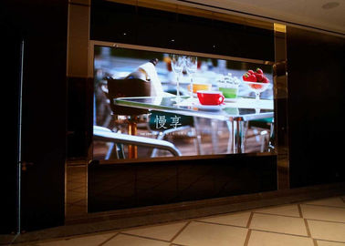 Pareti dell'interno hotel/di Corridoio LED video, angelo completo di osservazione dell'esposizione di LED di P2.5 HD ampio IP30 fornitore