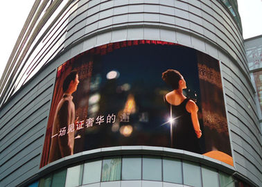 Esposizione all'aperto fissa di P10 LED la video, pubblicità all'aperto impermeabile scherma il colore pieno fornitore