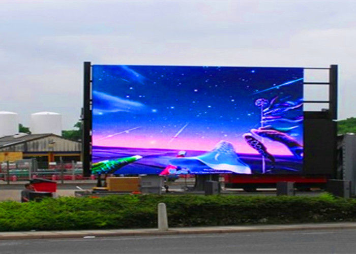 P10 la pubblicità all'aperto di colore pieno LED scherma il tabellone del LED di luminosità 6000nits  fornitore