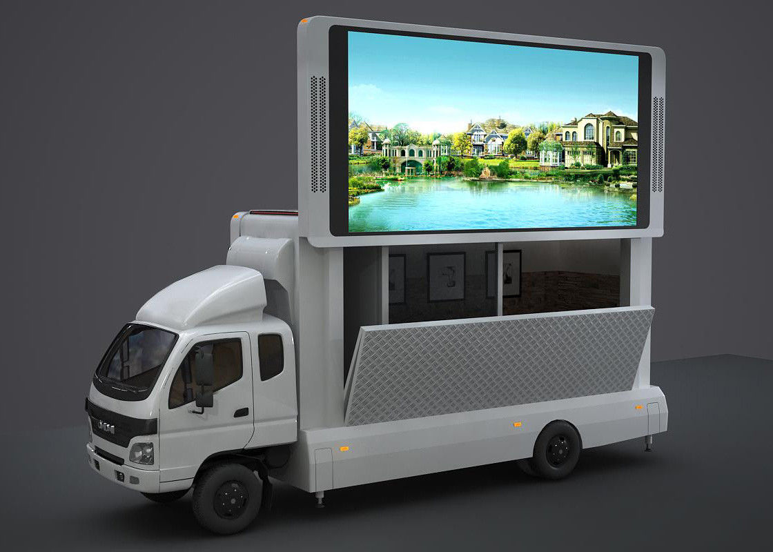 Schermo mobile di pubblicità P6 LED dell'esposizione all'aperto del camion di alta luminosità 2 anni di garanzia fornitore