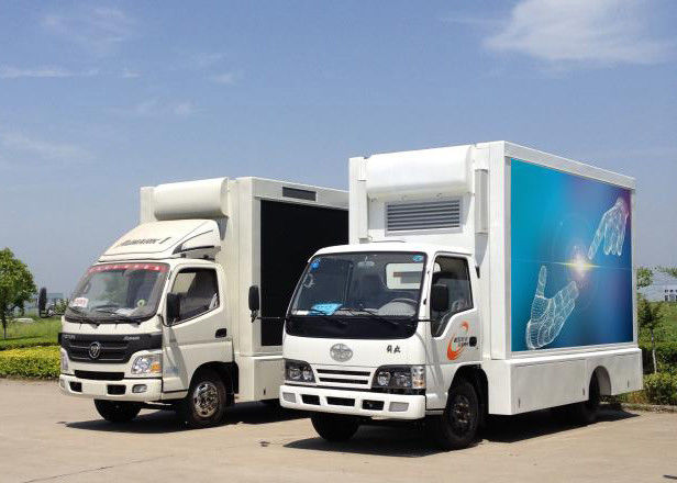 La pubblicità mobile del camion di CC 5V P8 LED, camion ha montato lo spessore dello schermo 17mm del LED fornitore